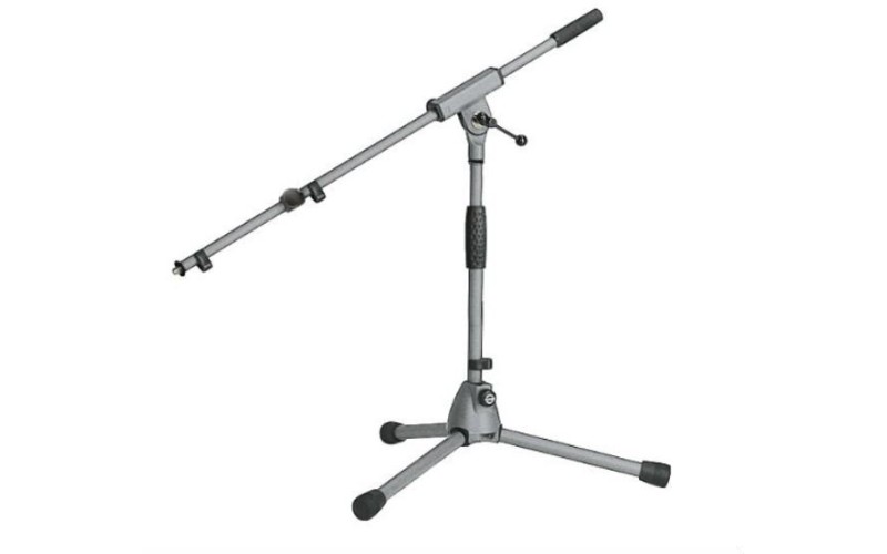 K&M 25900-370-87 низкая микрофонная стойка журавль, металлические узлы, высота 425-645 мм, длина жур