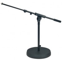 K&M 25960-300-55 низкая микрофонная стойка-журавль, металлические узлы, высота 430 мм, длина журавля