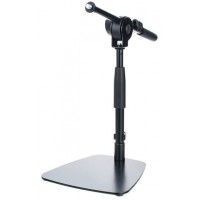 K&M 25995-300-55 настольная микрофонная стойка, регулировка по высоте 285-400мм, длина стрелы 310мм,