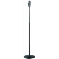 K&M 26085-300-55 микрофонная стойка, быстрая регулировка высоты от 106 до 179 см, круглое основание,