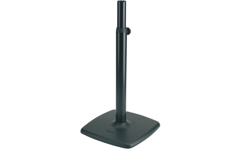 K&M 26795-000-56 дизайнерская стойка под мониторы, чугунное основание 48x48 см, в. от 80 до 135 см,