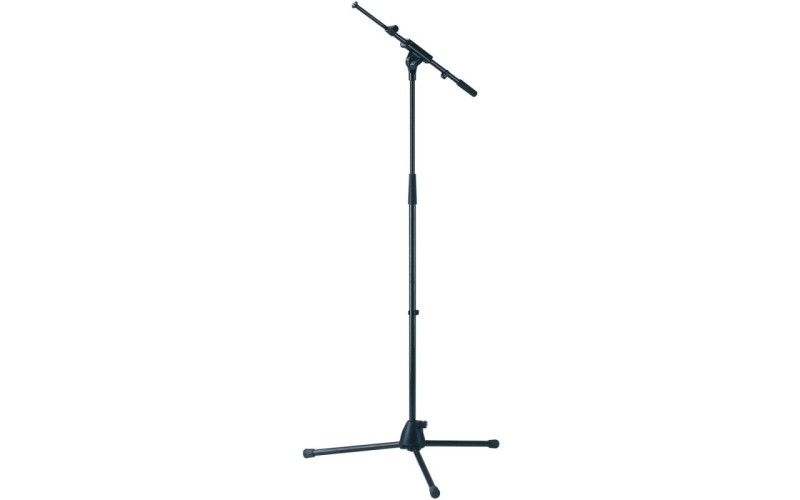 K&M 27195-300-55 микрофонная стойка журавль высота 900-1600 мм, длина журавля 425-725 мм, цвет черны