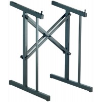 K&M 42040-000-55 раздвижная стойка под микшер шириной до 48 см, ш. 52 см, в. 72 см, нагрузка до 40 к