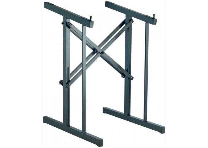 K&M 42040-000-55 раздвижная стойка под микшер шириной до 48 см, ш. 52 см, в. 72 см, нагрузка до 40 к