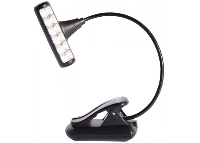 K&M 85665-000-55 подсветка для пюпитра Mighty Bright - Hammer Head, светодиодная, в комплекте чехол