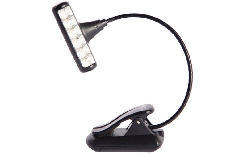 K&M 85665-000-55 подсветка для пюпитра Mighty Bright - Hammer Head, светодиодная, в комплекте чехол