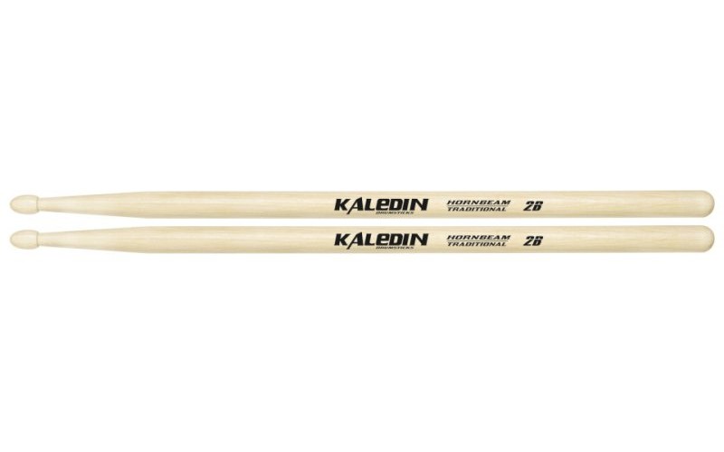 Kaledin Drumsticks 7KLHB2B 2B Барабанные палочки, граб, деревянный наконечник
