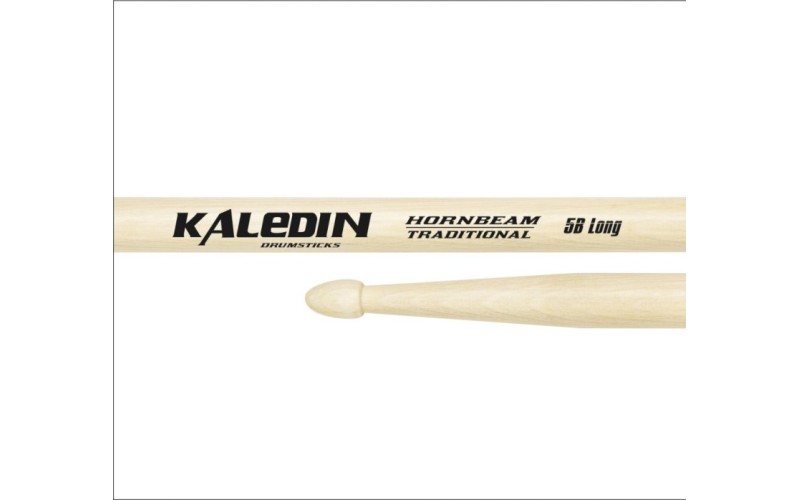 Kaledin Drumsticks 7KLHB5BL 5B Long Барабанные палочки, граб, деревянный наконечник