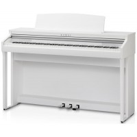 Kawai CA48W цифровое пианино, цвет белый, механика Grand Feel Compact, деревянные клавиши