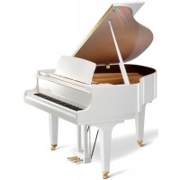 Kawai GL-10 WH/P кабинетный рояль, длина 153см, белый полированный