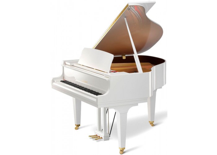 Kawai GL-10 WH/P кабинетный рояль, длина 153см, белый полированный