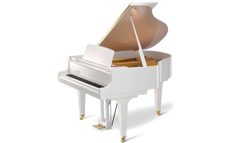 Kawai GL-20 WH/P кабинетный рояль, длина 157см, белый полированный