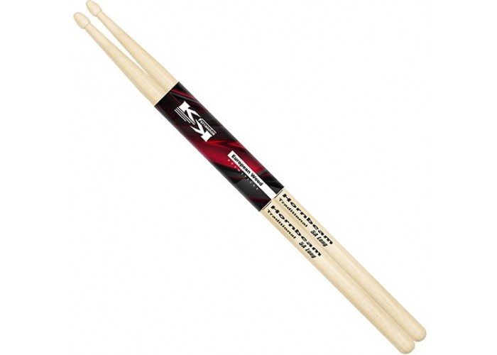 KK Percussion KKGN0C05AL Hornbeam 5A Long Барабанные палочки, граб, дер.наконечник, удлиненные