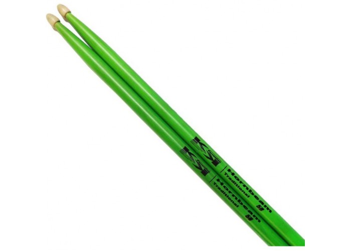 KK Percussion KKGN0CG5B Барабанные палочки 5В, зеленые