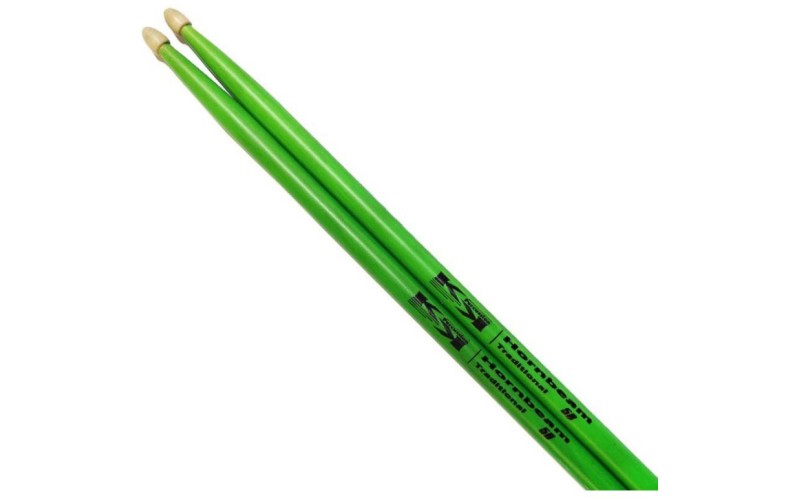 KK Percussion KKGN0CG5B Барабанные палочки 5В, зеленые