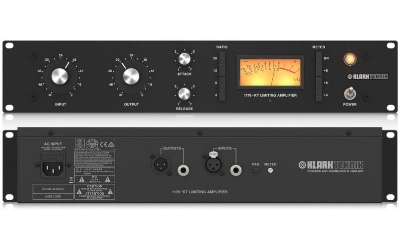 KLARK TEKNIK 76-KT одноканальный компрессор, реплика UREI 1176