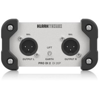 KLARK TEKNIK DI 20P - директ бокс пассивный, двухканальный.