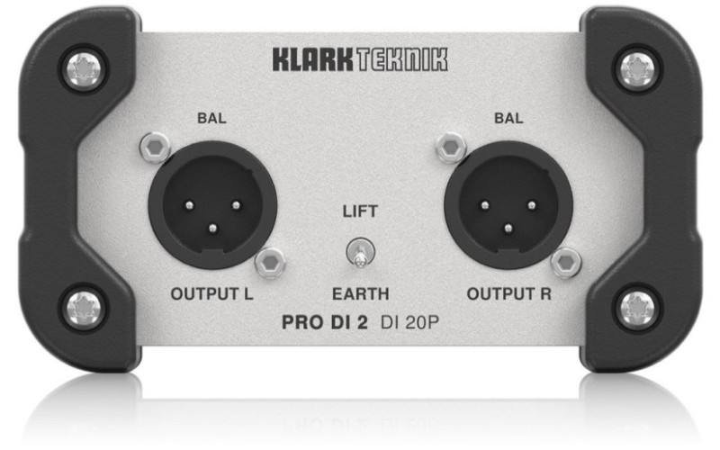 KLARK TEKNIK DI 20P - директ бокс пассивный, двухканальный.