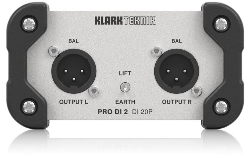 KLARK TEKNIK DI 20P - директ бокс пассивный, двухканальный.