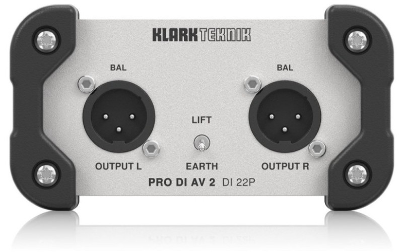 KLARK TEKNIK DI 22P - директ бокс пассивный, стерео.