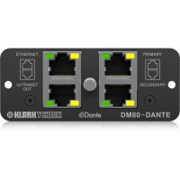 KLARK TEKNIK DM80-DANTE - аудиоинтерфейс DANTE 16 I/O и ULTRANET 16 OUT для DM8000