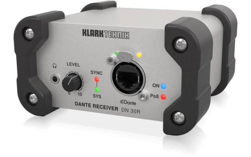 KLARK TEKNIK DN 30R - двухканальный конвертор DANTE в аналоговый сигнал