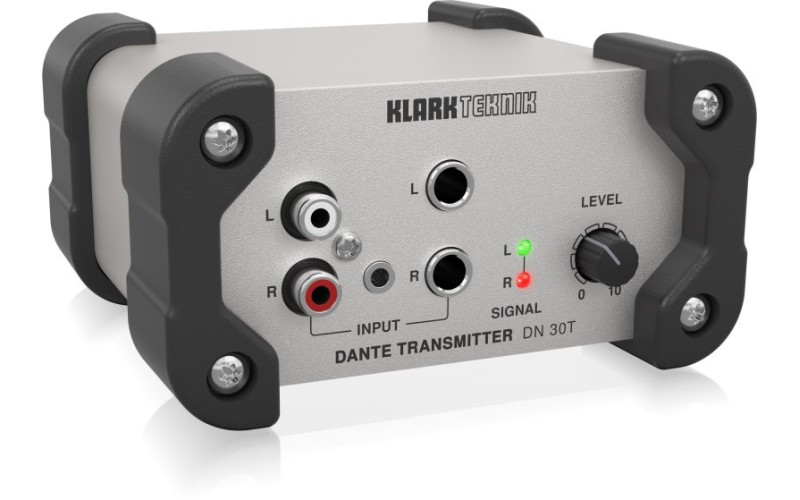 KLARK TEKNIK DN 30T - конвертер аналогового стереосигнала в Dante