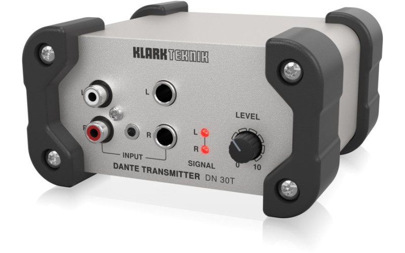 KLARK TEKNIK DN 30T - конвертер аналогового стереосигнала в Dante