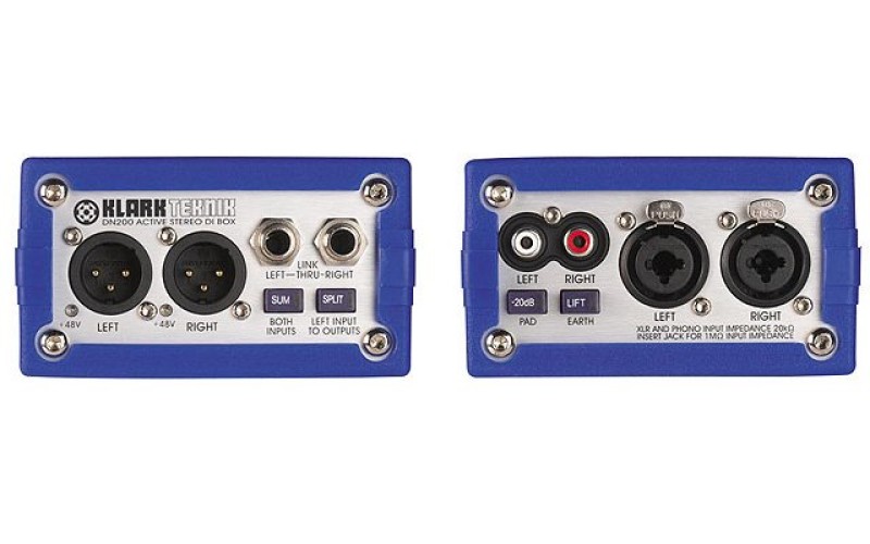 KLARK TEKNIK DN200 - 2-х канальный активный Di-box