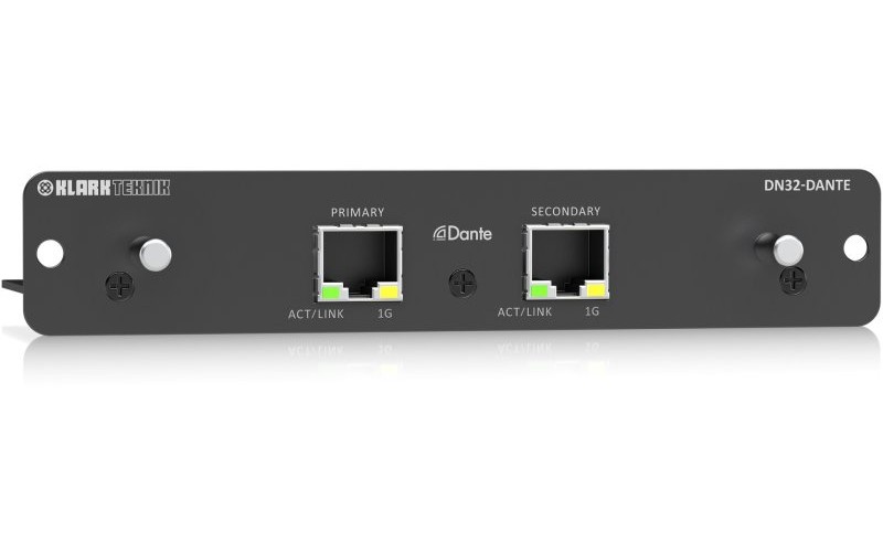 KLARK TEKNIK DN32-DANTE - плата расширения DANTE для Behringer X32, Midas M32
