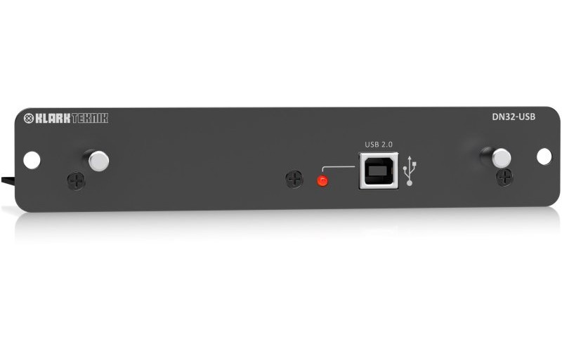 KLARK TEKNIK DN32-USB - карта расширения USB 2.0 c поддержкой до 32 двунаправленных каналов
