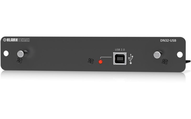 KLARK TEKNIK DN32-USB - карта расширения USB 2.0 c поддержкой до 32 двунаправленных каналов