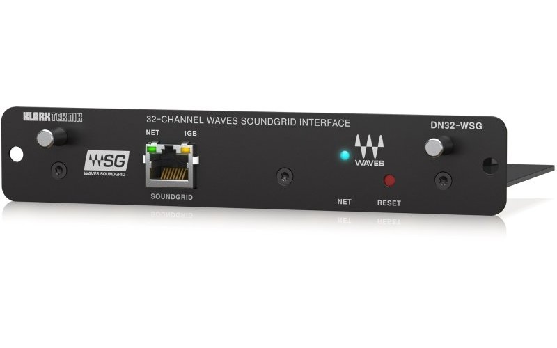 KLARK TEKNIK DN32-WSG - плата расширения для сети WAVES SoundGrid для Behringer X32