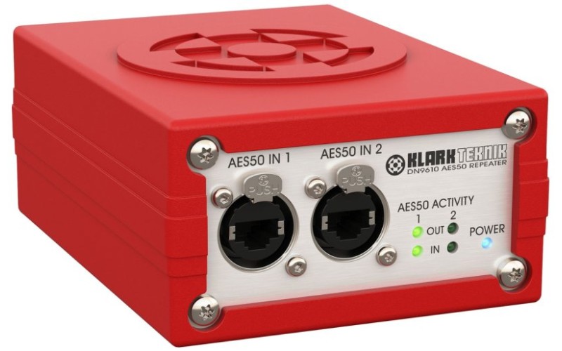 KLARK TEKNIK DN9610 - повторитель сигнала 2 x AES50 (Cat-5E/Cat-6)
