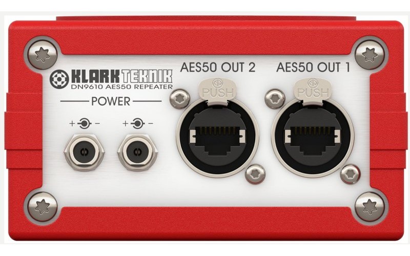 KLARK TEKNIK DN9610 - повторитель сигнала 2 x AES50 (Cat-5E/Cat-6)