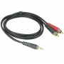 KLOTZ AY7-0200 инсертный кабель 2RCA x stereo mini jack 2 м