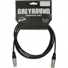 KLOTZ GRG1FM05.0 GREYHOUND готовый микрофонный кабель, никелированные разъемы Klotz XLR мама XLR пап