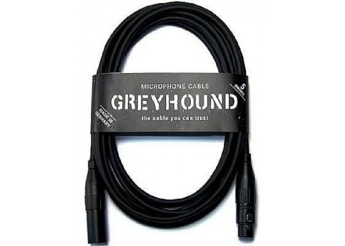 KLOTZ GRHXX050 GREYHOUND микрофонный кабель XLR female - XLR male 5 м