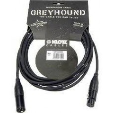 KLOTZ GRHXX100 GREYHOUND микрофонный кабель XLR female - XLR male 10 м