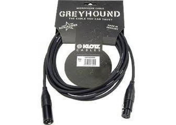 KLOTZ GRHXX100 GREYHOUND микрофонный кабель XLR female - XLR male 10 м