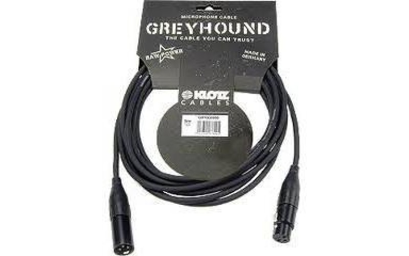 KLOTZ GRHXX100 GREYHOUND микрофонный кабель XLR female - XLR male 10 м