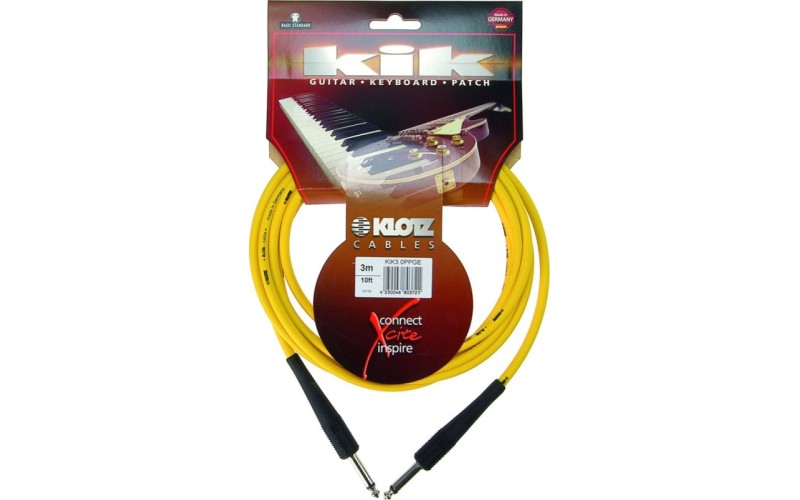 KLOTZ KIK3.0PPGE инструментальный кабель 3м
