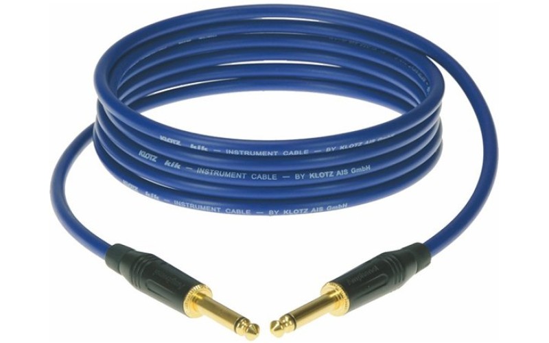 Klotz KIKA03PP2 KIK Кабель инструментальный, 3м, синий