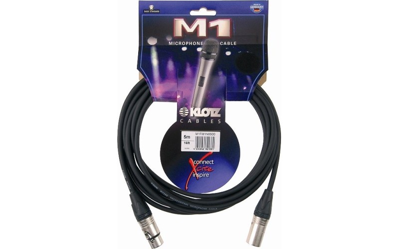 KLOTZ M1FM1N0500 микрофонный кабель 5м