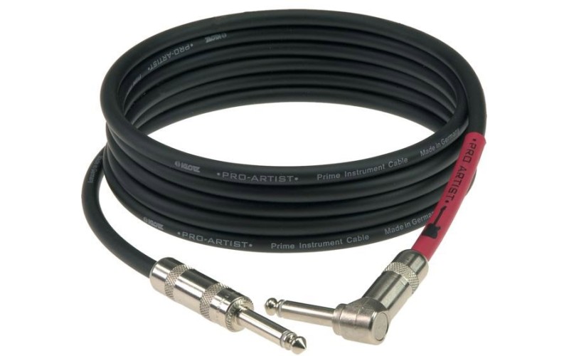 KLOTZ PRON060PR Pro Artist готовый инструментальный кабель, длина 6 м, разъемы Neutrik Mono Jack (пр