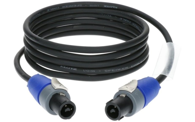 KLOTZ SC1-01SW готовый спикерный кабель, длина 1 м, Neutrik Speakon, пластик -Neutrik Speakon, пласт