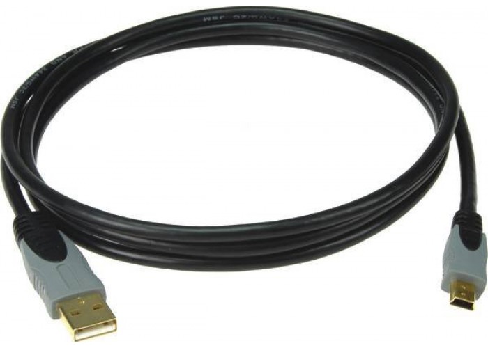 KLOTZ USB-AMB1 кабель-переходник USB A-B Mini 1,5 м