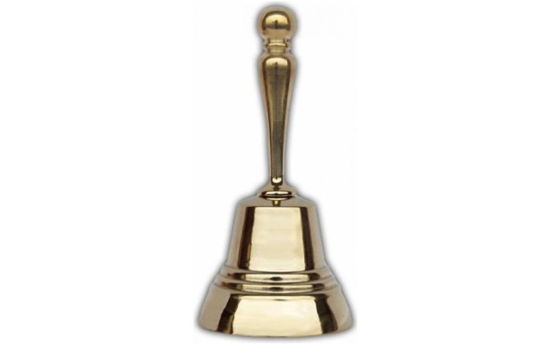 Колокольчик ВАЛДАЙСКИЙ КВП5Ф №5, d60, полированный с ручкой Ферзь