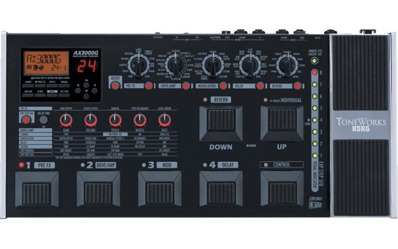 KORG AX3000G BK напольный процессор эффектов для электрогитары