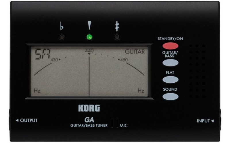 KORG GA-40BK цифровой тюнер